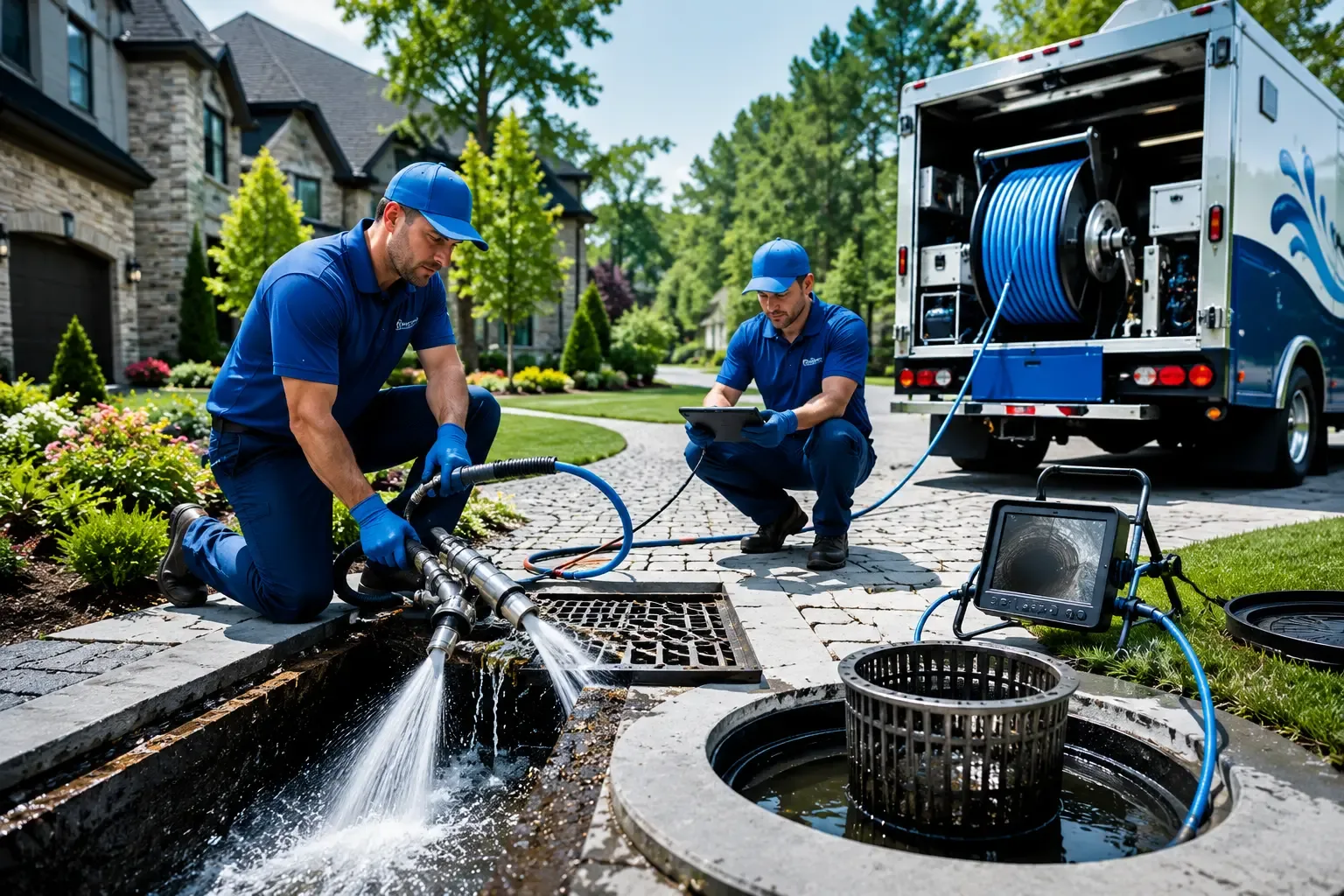 Local outdoor drain cleaning professionals in Darby, PA